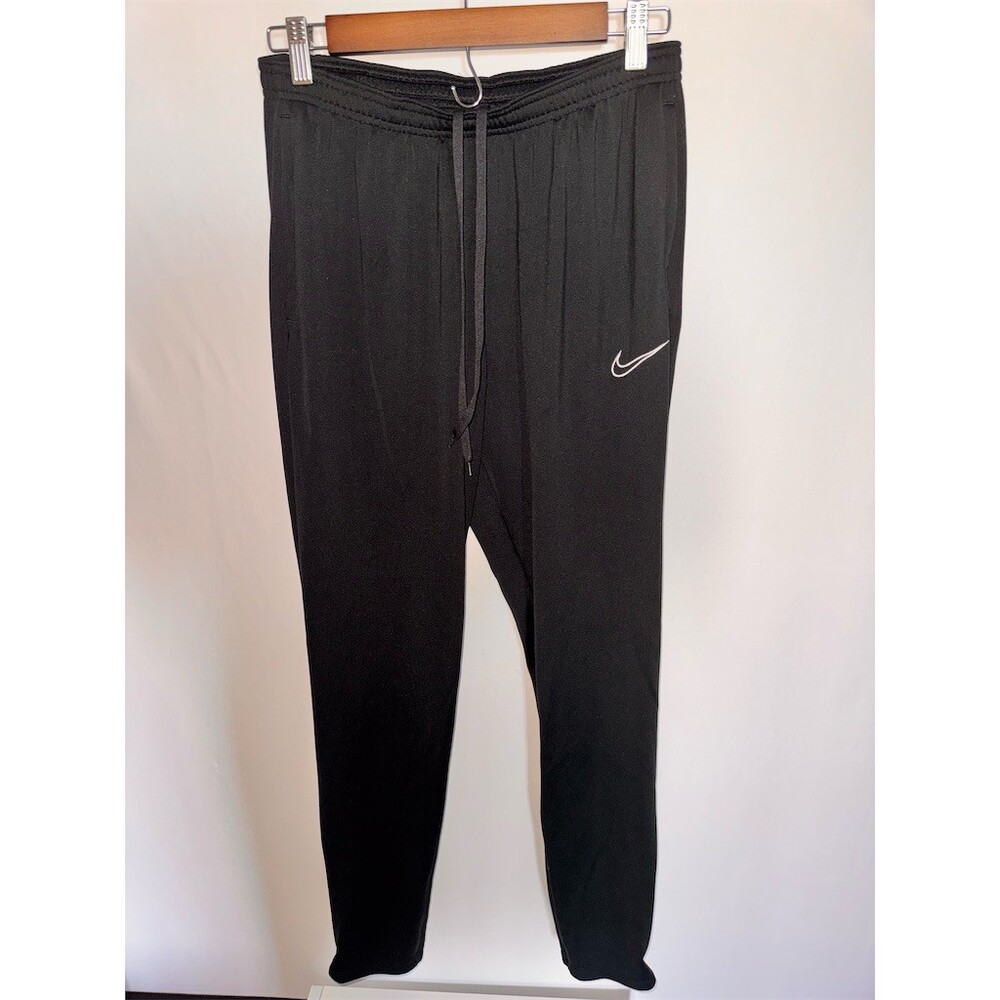 Nike Dri-FIT Men's Running Pants Black Reflective Swoosh Joggers Size M